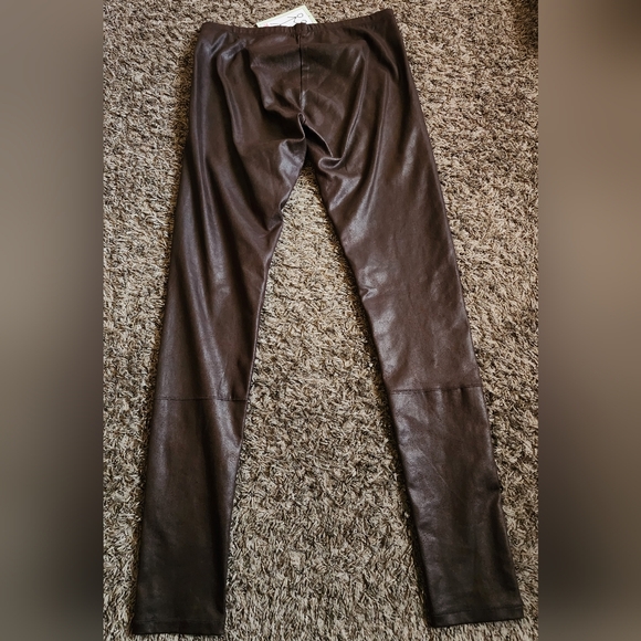 NWT Pete & Greta Johhny Was Brown Stretchy Pant Leggings XS - Picture 5 of 5